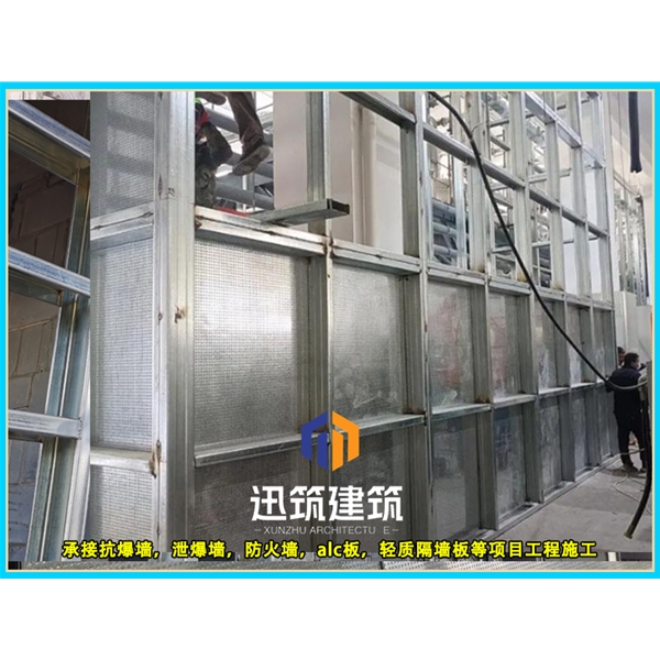 盘锦防火抗爆墙 耐火4h 抗爆压力值3mpa